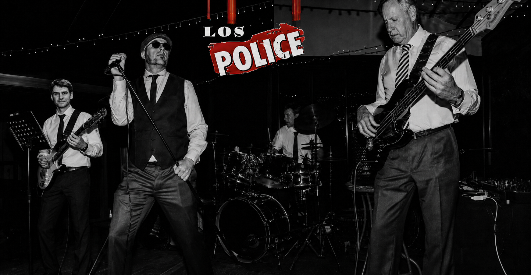 Los Police tocando en directo